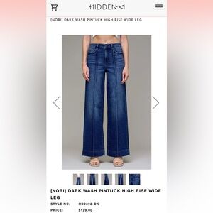 Stylish Dark Blue Women's Flare Jeans